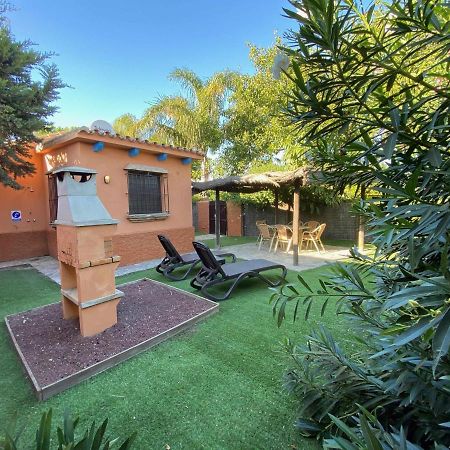 Casa Bungalows con jardín privado y piscina compartida en playa el Palmar Cádis Exterior foto