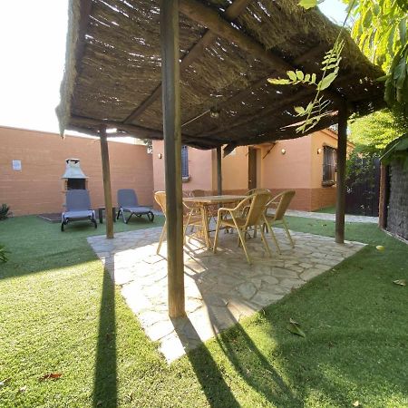 Casa Bungalows con jardín privado y piscina compartida en playa el Palmar Cádis Exterior foto