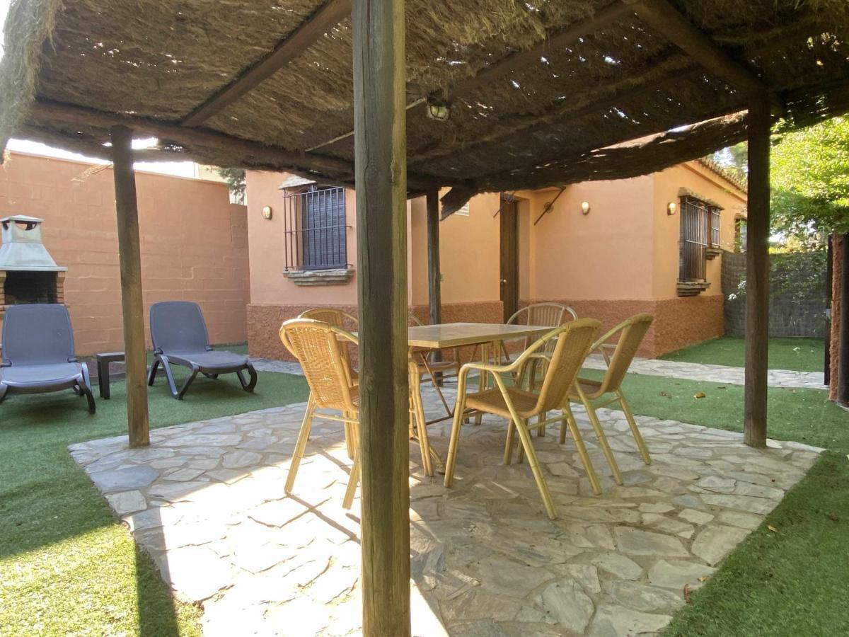 Casa Bungalows con jardín privado y piscina compartida en playa el Palmar Cádis Exterior foto