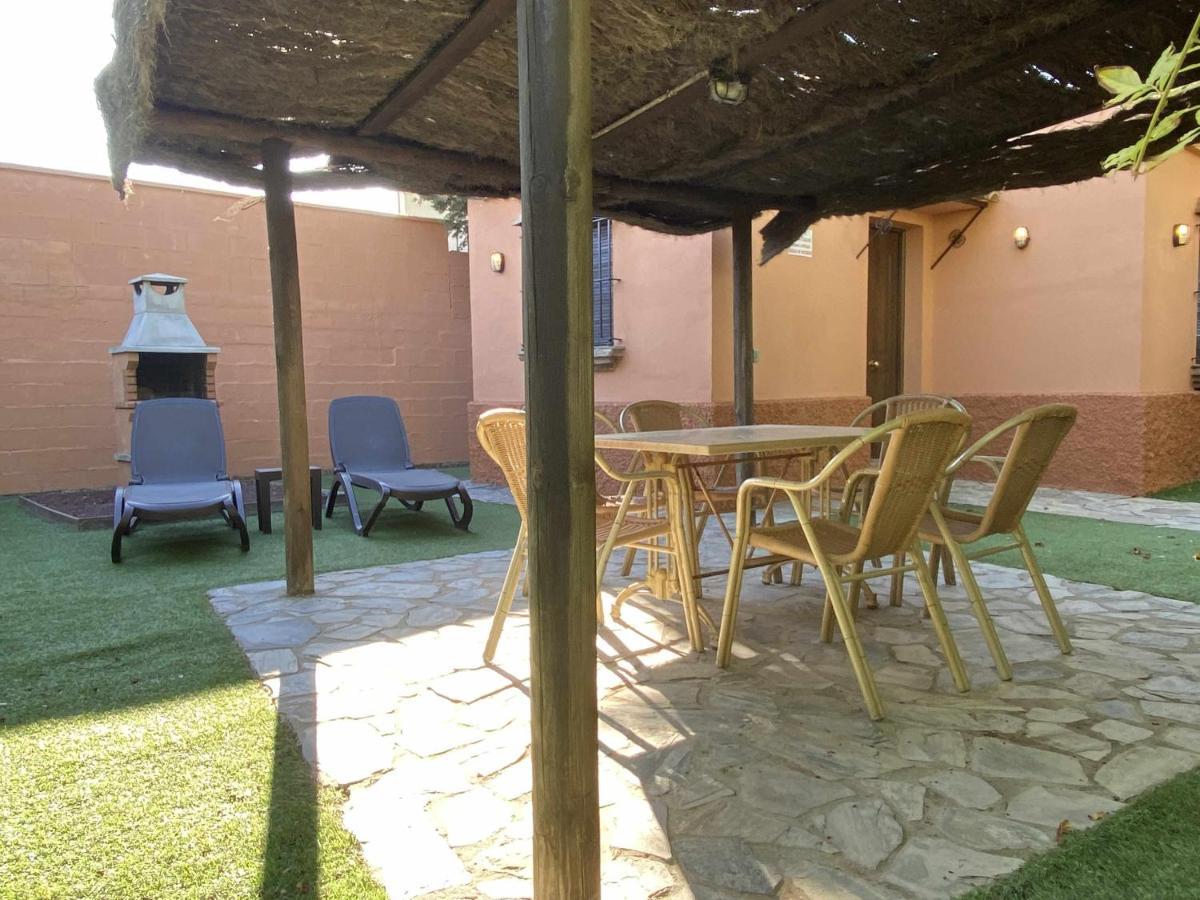 Casa Bungalows con jardín privado y piscina compartida en playa el Palmar Cádis Exterior foto